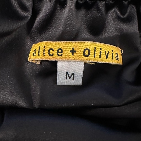 Alice + Olivia Silk Floral Halter Maxi Dress Size Medium - Picture 4 of 15